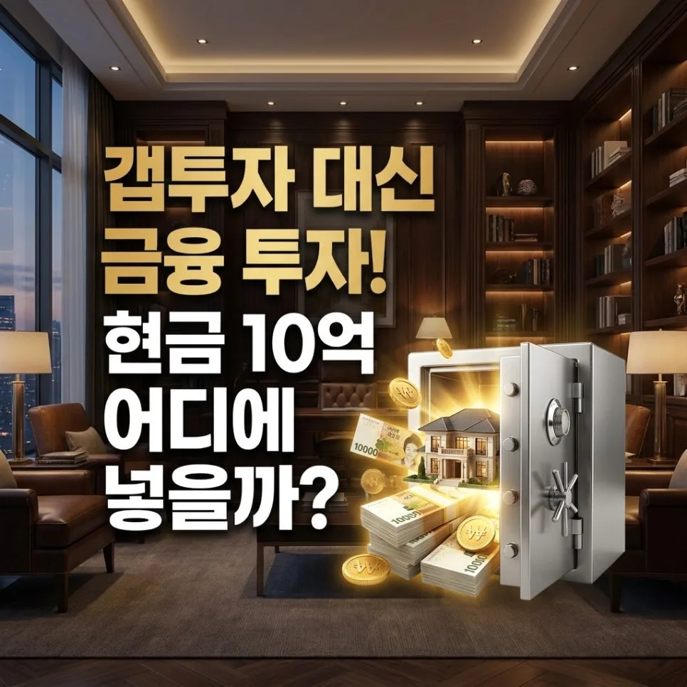 10억 원, 2026년 새로운 투자처는? 금융 상품 비교 분석 2