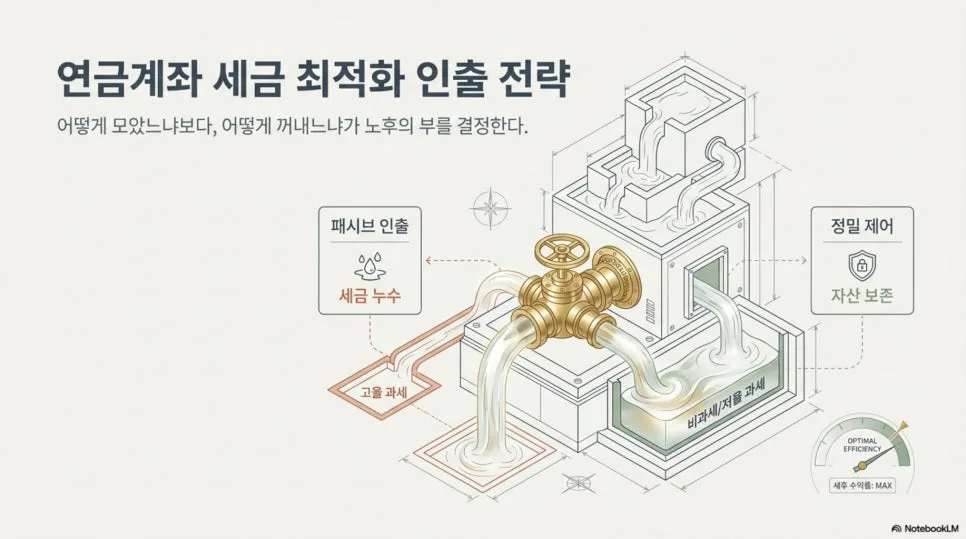 연금계좌 세금 최적화 인출 전략 2026: 비과세 자금 활용법