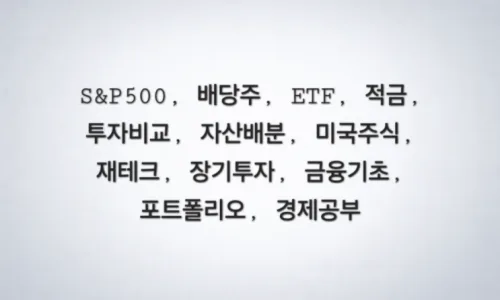 S&P500 vs 나스닥 2026: 투자 성향별 최적 지수 선택 가이드 3