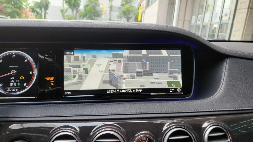 벤츠 W222 안드로이드 셋탑 & 송풍구 앰비언트 업그레이드 2026 — 자동차 — spner17