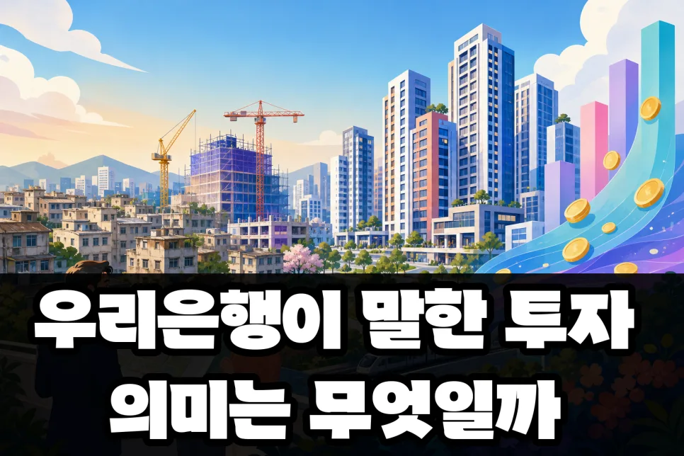 우리은행 1기 신도시 재건축 펀드 참여 2026: 조건과 전망 2