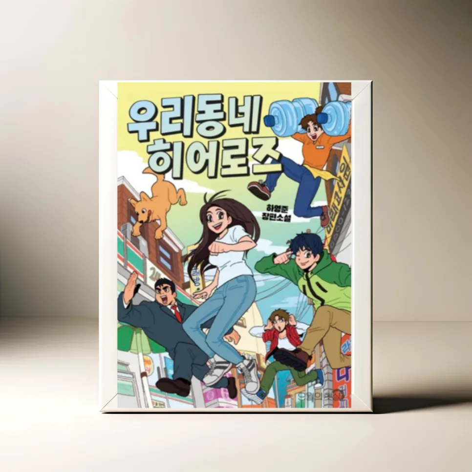 우리동네 히어로즈: 초능력 얻은 루오방 이야기 2026 — 문학·책 — akkimarket