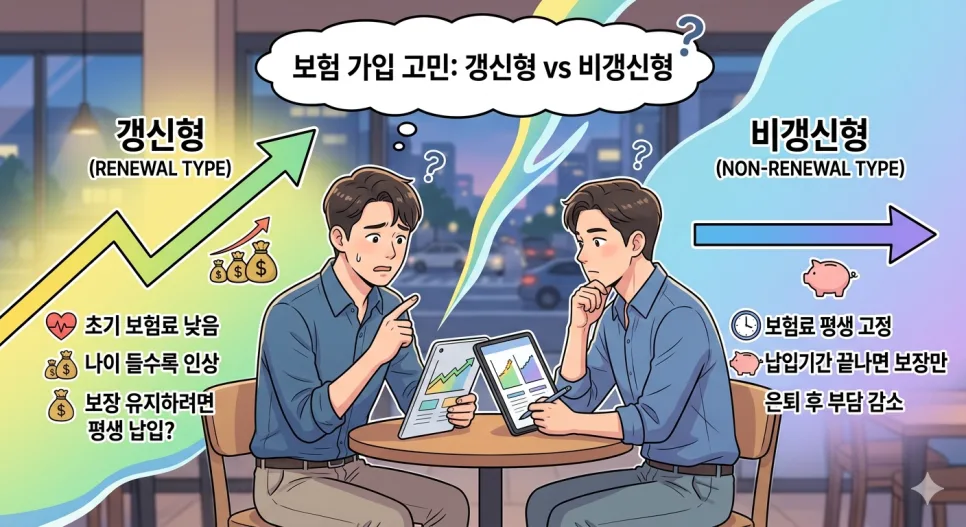갱신형 vs 비갱신형 보험 2026년 3040 필수 비교 가이드 2