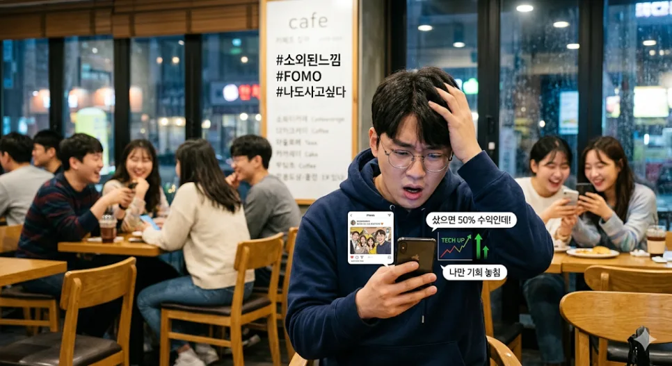 주식 포모(FOMO) 탈출법 2026: 벼락거지 벗어나는 4단계 전략 — 비즈니스·경제 — anytime_twoj