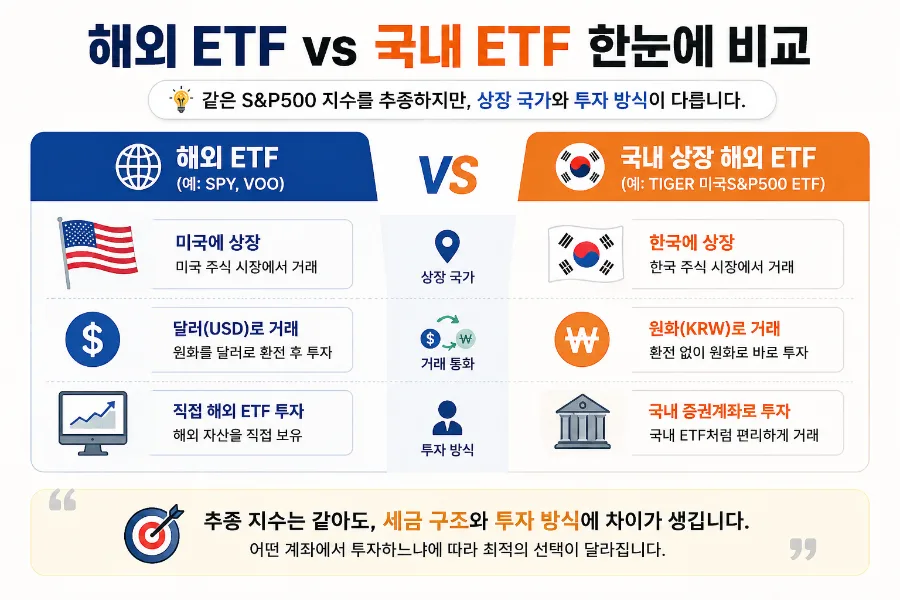 해외 ETF vs 국내 ETF: 계좌별 절세 전략 2026 총정리 2