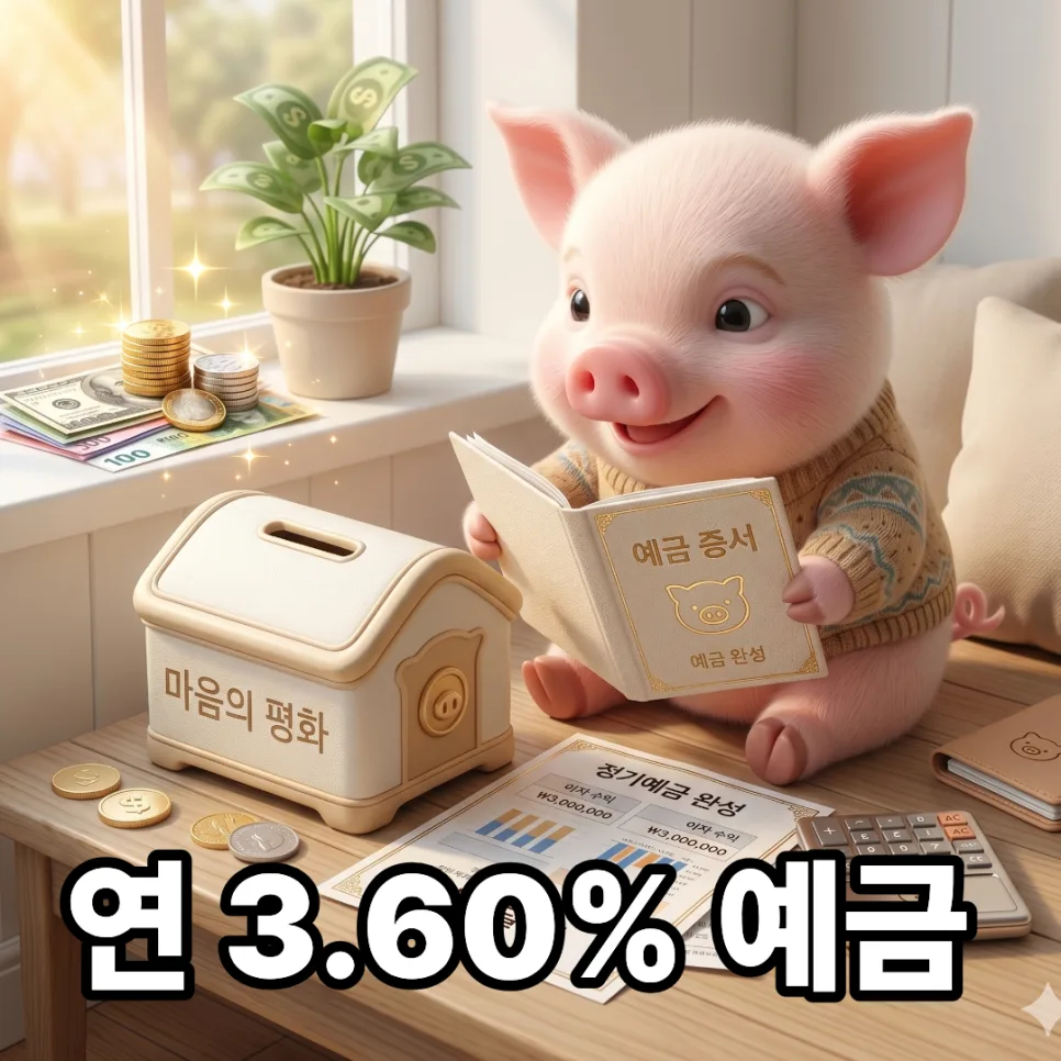 농협 특판 예금 13개월, 3.60% 금리 조건 완벽 분석 2026