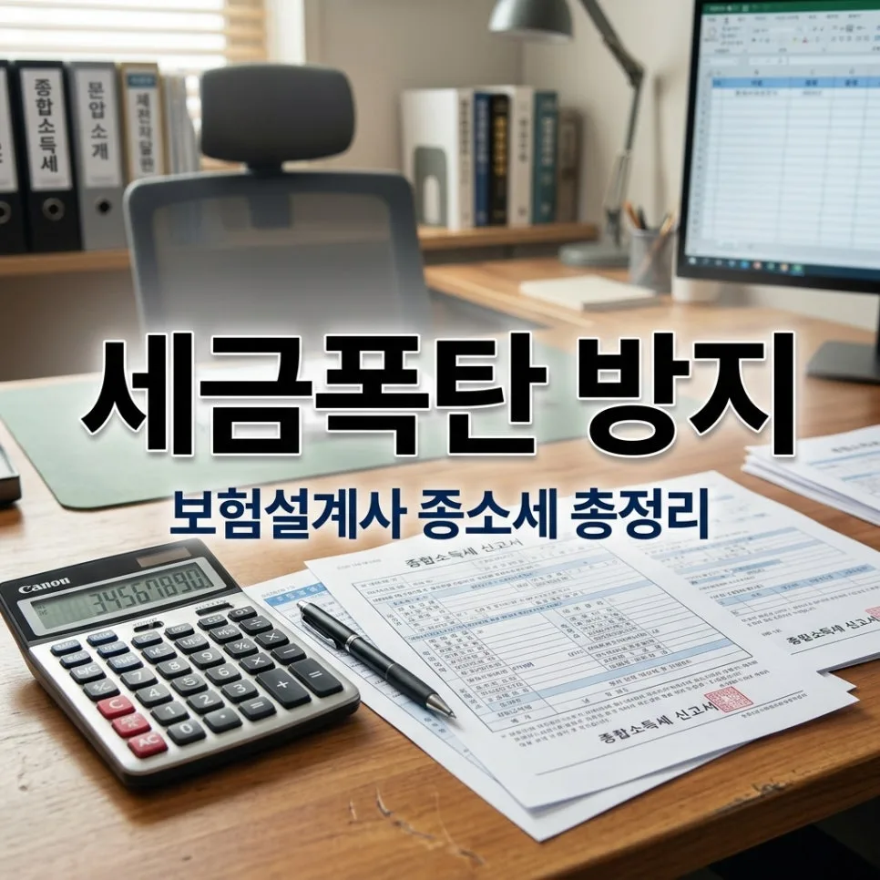 보험설계사 종합소득세 신고 완벽 가이드 2026: 절세 팁 총정리 — 비즈니스·경제 — heohyo47
