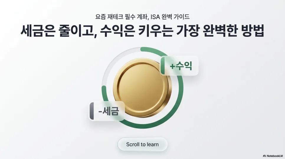 ISA 계좌 2026년 완벽 분석: 개설부터 한도, 유형까지 총정리