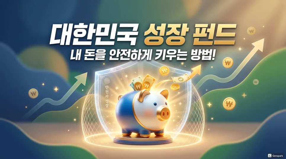 국민 성장 펀드 2026: 5년 묶이는 돈, 세금 혜택만 믿어도 될까?