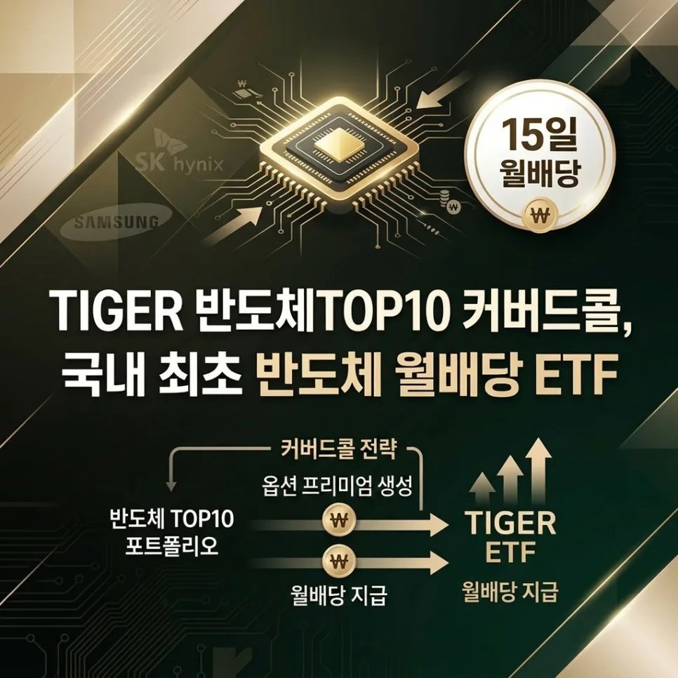반도체 월배당 ETF 2026: 삼성전자·하이닉스로 매달 배당 받는 법
