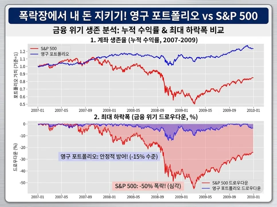 70세까지 일해야 할까? 영구 포트폴리오로 폭락장 방어 2026