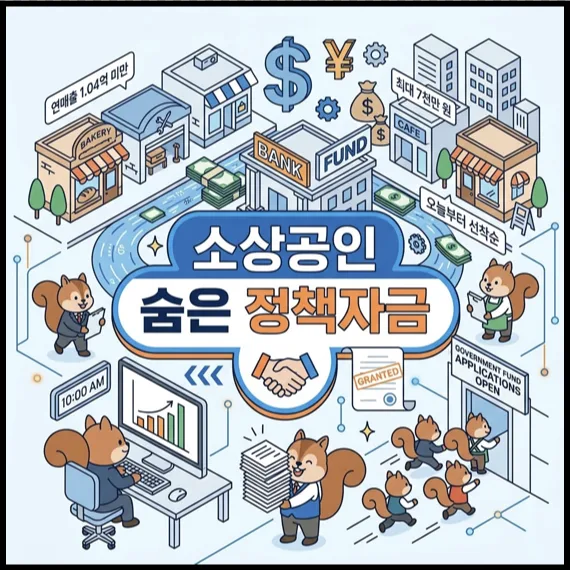 소상공인 7천만원 직접대출 자격 조건 및 금리 2026년 총정리
