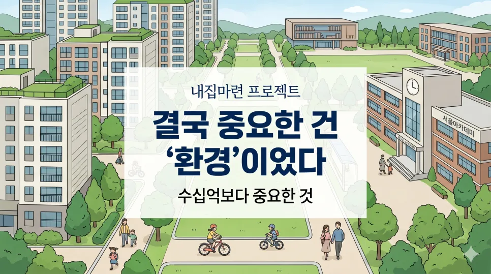 30대 엄마의 학군지 선택 이유 2026: 환경이 아이를 바꾼다