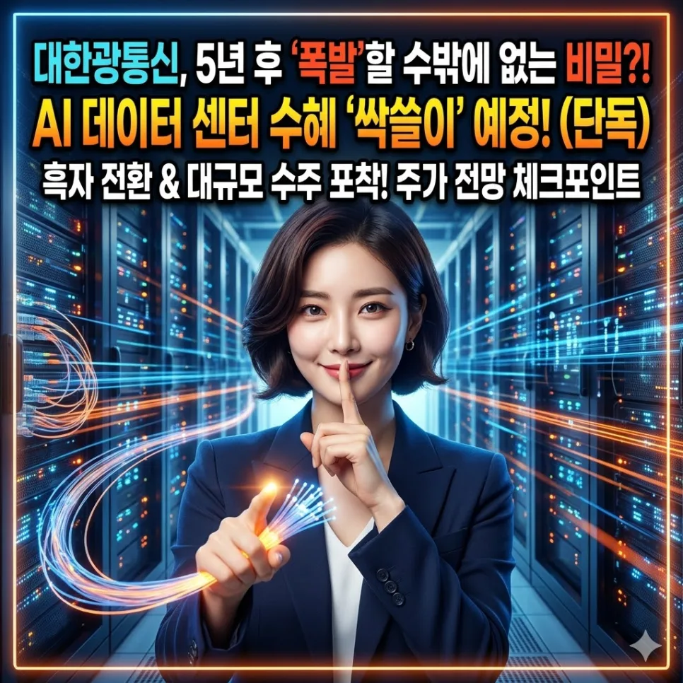 대한광통신 주가 5년 전망: AI 시대, 투자 가치 분석 2026 3
