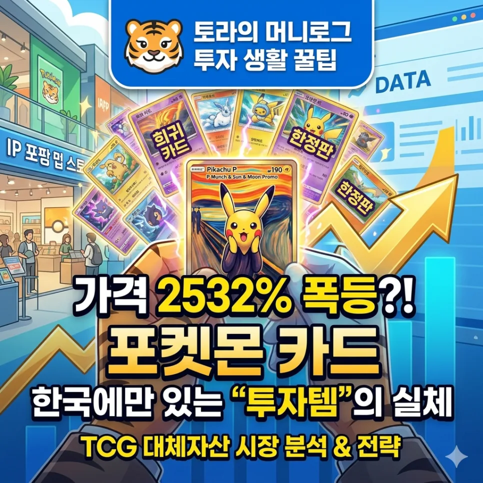 포켓몬 카드 투자, 2026년 희소성 높은 '이것'이 핵심