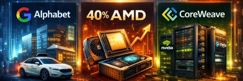 AI 주식 1만 달러 투자 포트폴리오 2026: 구글, AMD, CoreWeave 분석 2