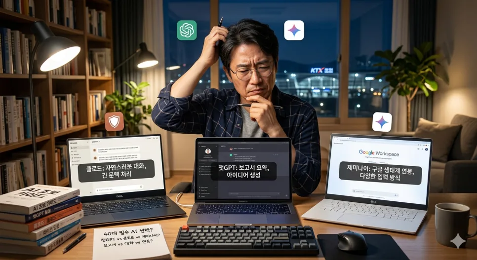 챗GPT vs 클로드 vs 제미나이: 2026년 용도별 최적 AI 선택 가이드 — IT·테크 — lhh821004