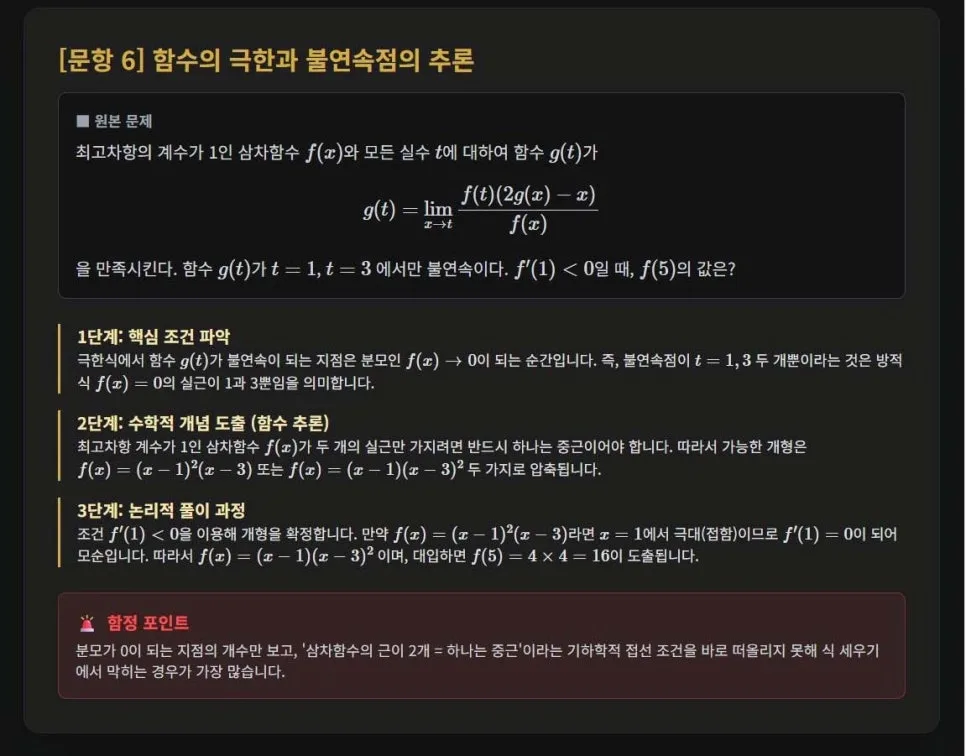 2027 수능 수학 준킬러 공통 4회 분석: 고득점 전략 2026 2