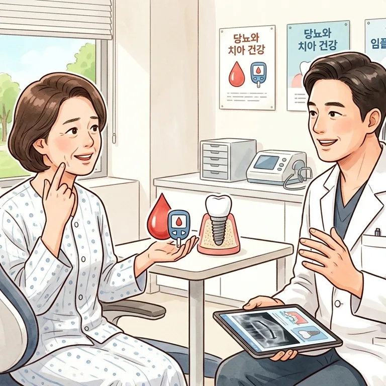 당뇨·고혈압 환자 임플란트 2026: 안전 수술 체크리스트 3
