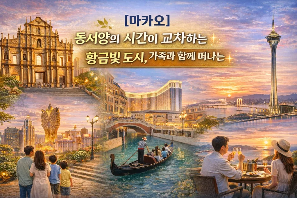 Macau Family Trip Guide 2026: Top 5 Must-See Attractions