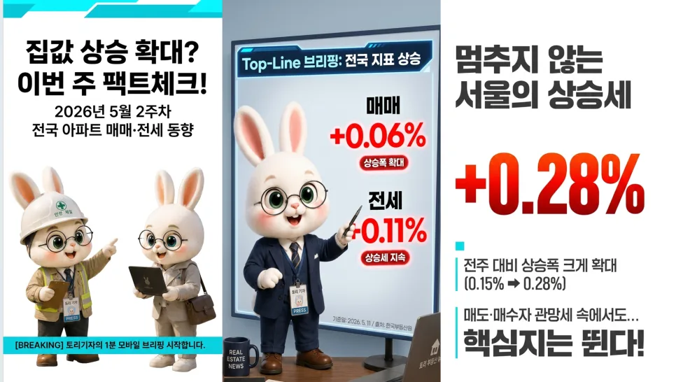 2026년 5월 서울 아파트 매매, 상승세 지속될까? (한국부동산원 분석)