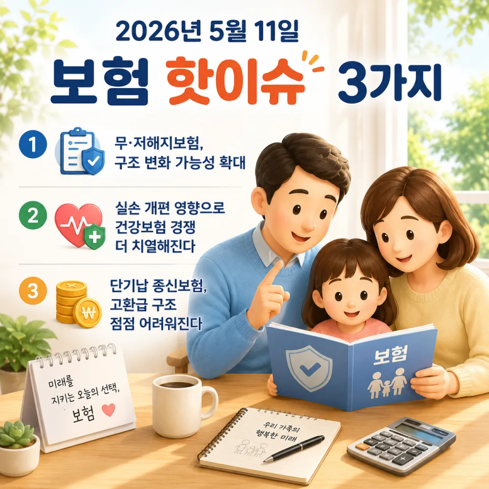 2026년 보험 시장 전망: 핵심 변화 3가지와 대비 전략
