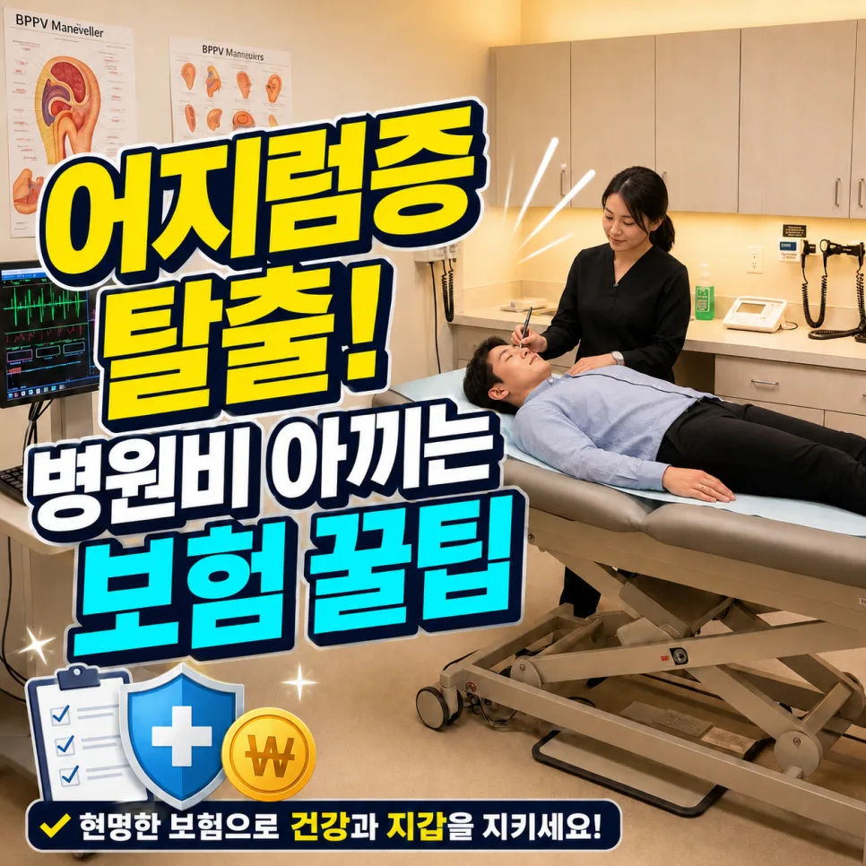이석증 검사 비용 실비 청구 2026: 재발 줄이는 관리법 총정리 2