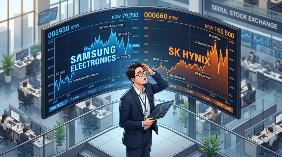 삼성전자 vs SK하이닉스: 2026년 투자, 3040은 어디에 집중해야 할까?