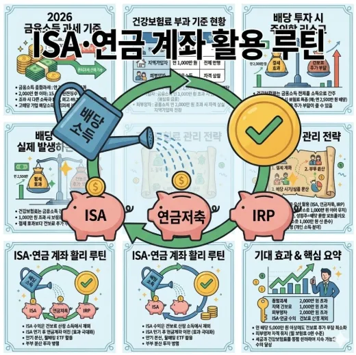 2026년 배당금 건보료 폭탄 피하는 법: 3가지 핵심 기준 — 비즈니스·경제 — chadolnam