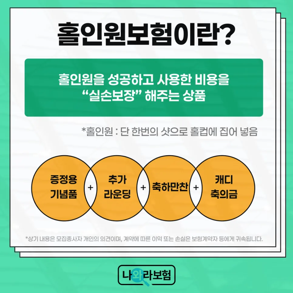 2026년 홀인원 골프보험, 월 1만원대로 준비하는 추천 플랜 2
