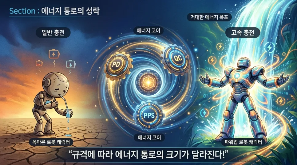 2026년 고속 충전 규격 총정리: USB-PD, PPS, QC 완벽 비교 3