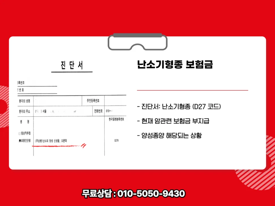 난소 성숙기형종 보험금 2008년 이전 계약 보상 전략 2