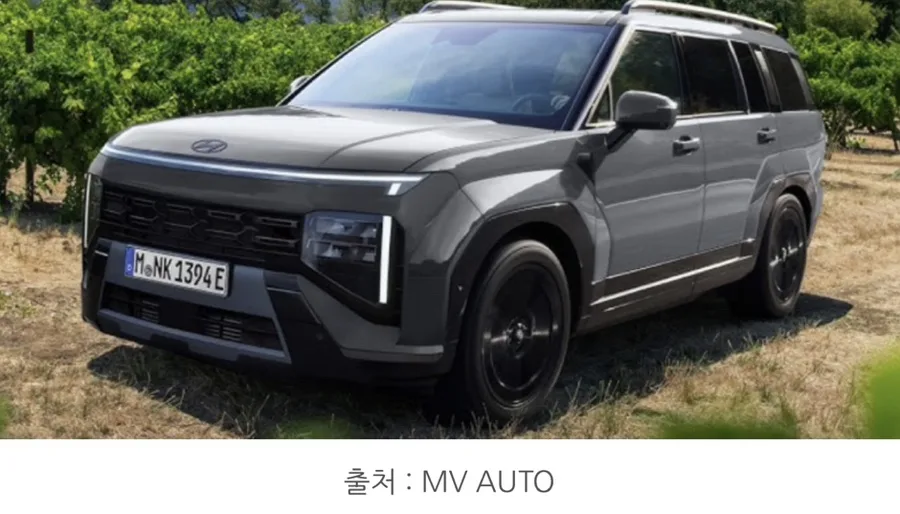 싼타페 풀체인지 MX6 디자인, 랜드로버/벤츠 닮은 이유는? 2026년 전망 2