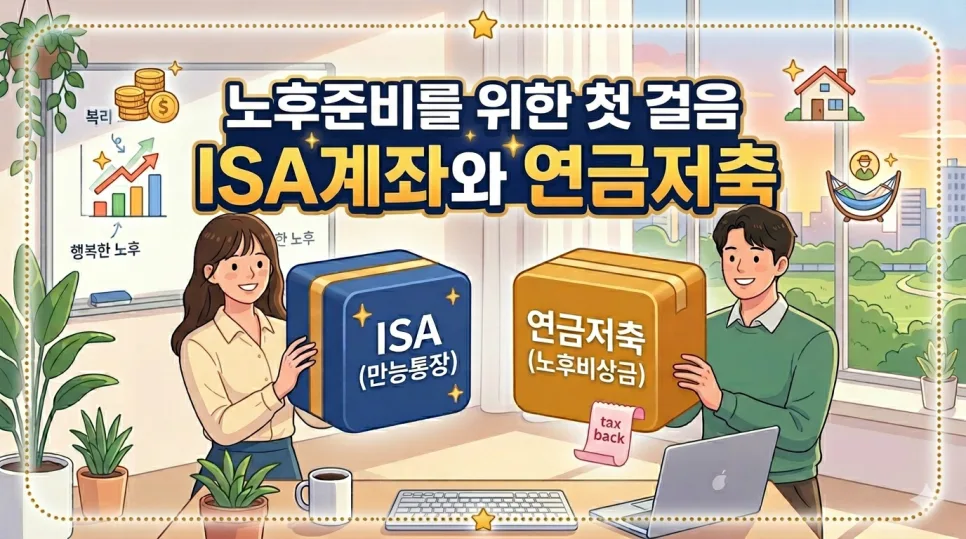 30대 노후 준비 골든타임: ISA & 연금저축 활용법 2026