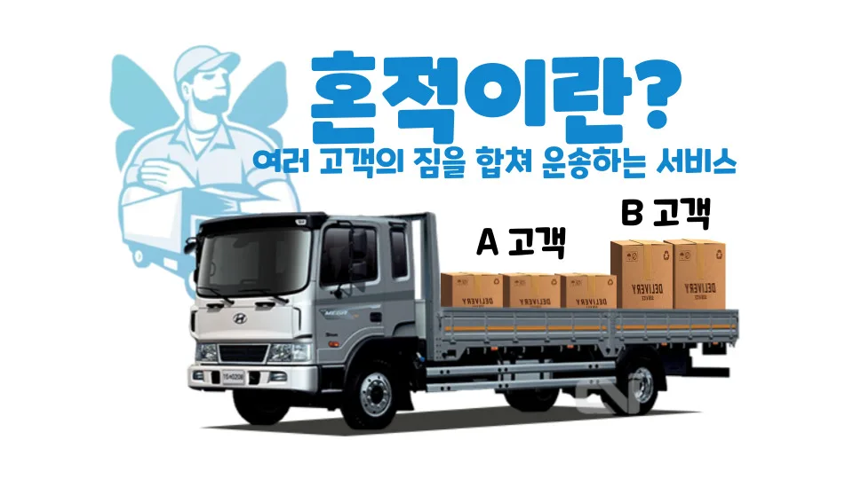 2026년 화물택배 혼적 운송 요금 비교: 독차 vs 합짐 2