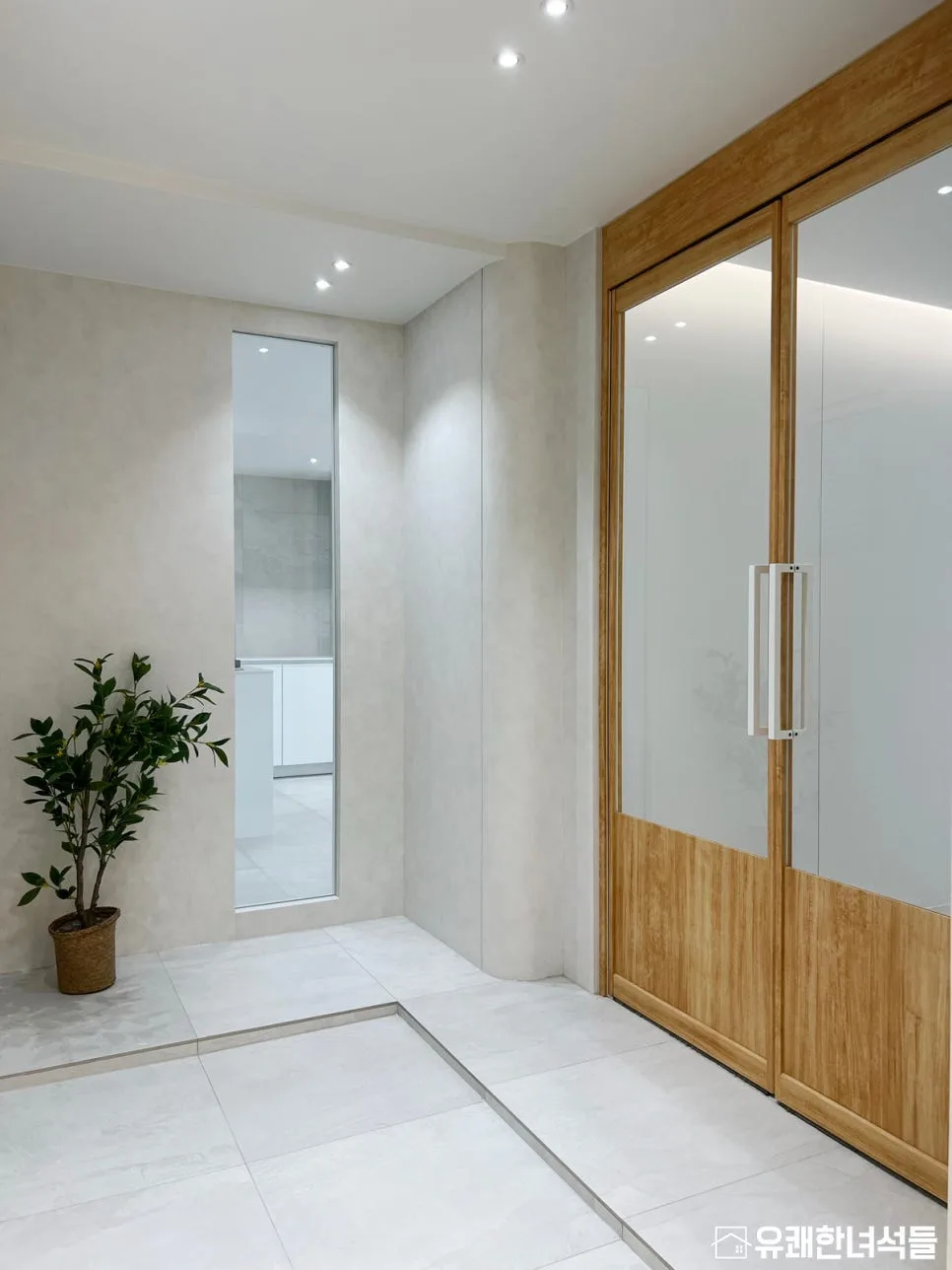 정자동 파크뷰 62평 아파트 리모델링, 모던 내추럴 인테리어 2026 — K-인테리어 — kazuya930 1