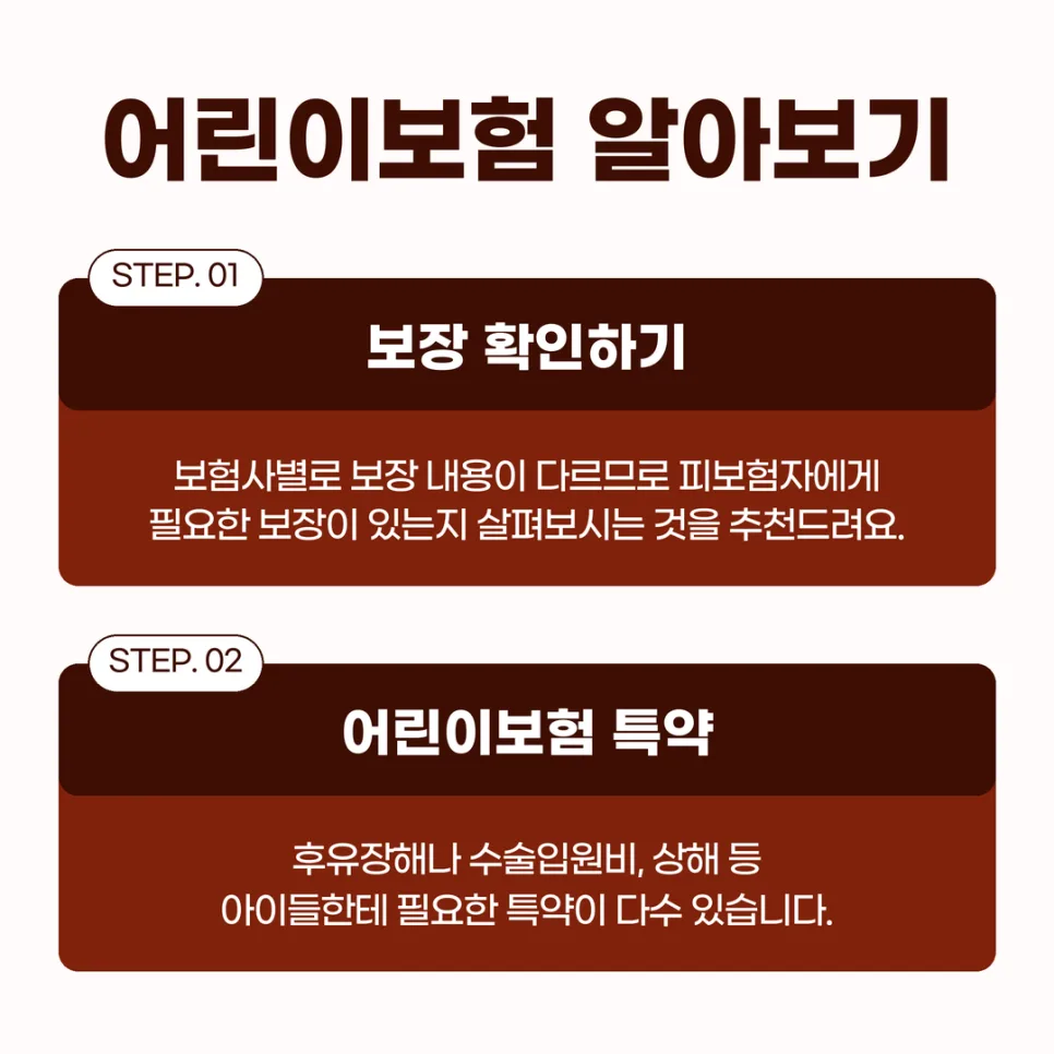 2026년 비갱신 어린이보험, 불필요한 보장 줄이는 핵심 가이드 2