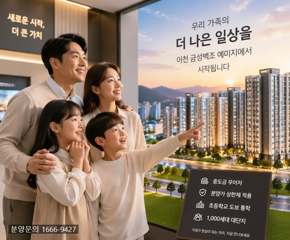 이천 금성백조 예미지 분양가, 초기 부담 줄이는 방법 2026 2