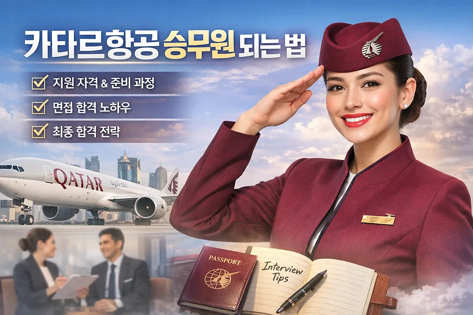카타르항공 승무원 되는 법: 현실 준비부터 합격 전략 2026 — 일상·에세이 — abc_ruha