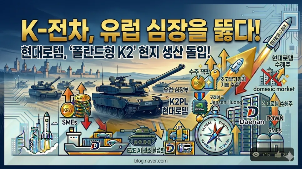 현대로템 K2 폴란드 생산 2026: 유럽 생산 허브 구축 전략 2