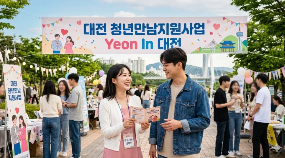 대전 청년만남지원사업 2026: 연In대전 신청 조건 및 방법 완벽 분석 — 비즈니스·경제 — mediquajinnys