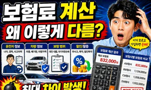 운전자보험, 자동차보험과 다른 점은? 2026년 필수 가입 가이드 2