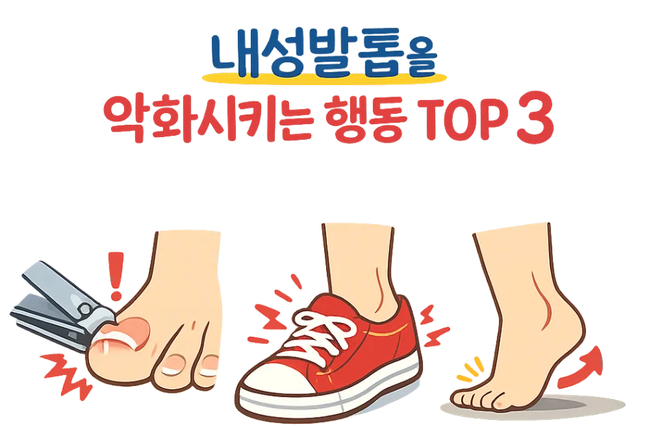 내성발톱 자가 치료의 치명적 오류 3가지 (2026년 최신 정보) — 건강·의학 — tokyodr