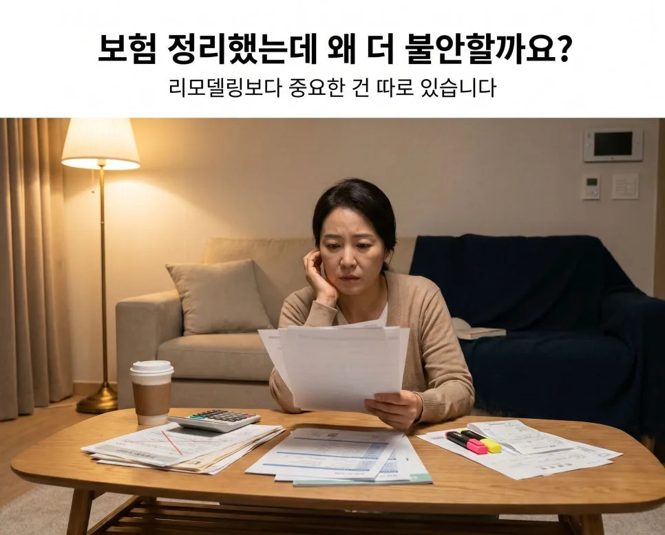 보험 리모델링 후회하는 사람들의 특징 2026년 총정리 — 비즈니스·경제 — minsurance_