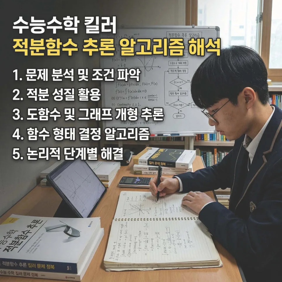 2026 수능 수학 킬러 문항, 적분함수 추론 완전 정복 2026 — 교육·학문 — eunjung145