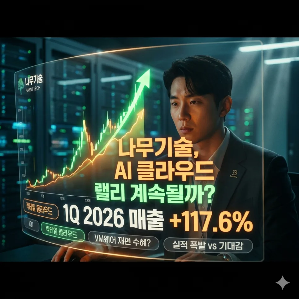 나무기술 주가 전망: AI 클라우드 랠리 2026년 핵심 분석