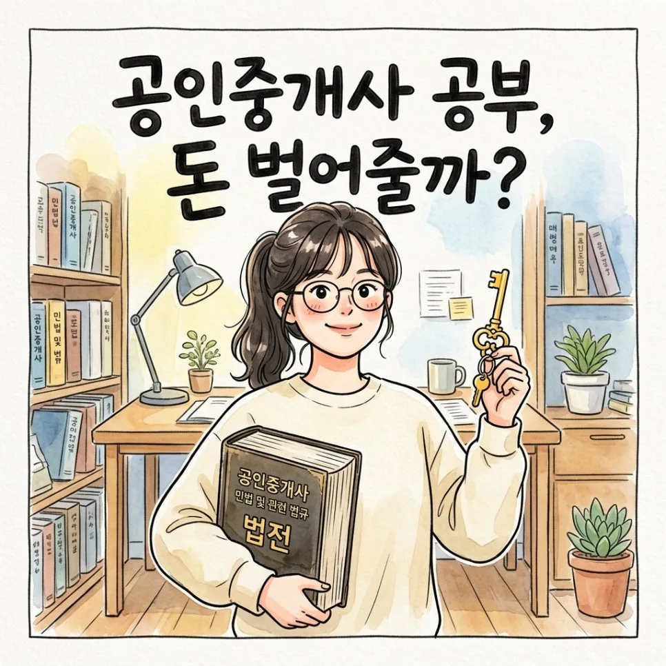 공인중개사 자격증, 재테크 실력 향상에 도움될까? 2026년 분석