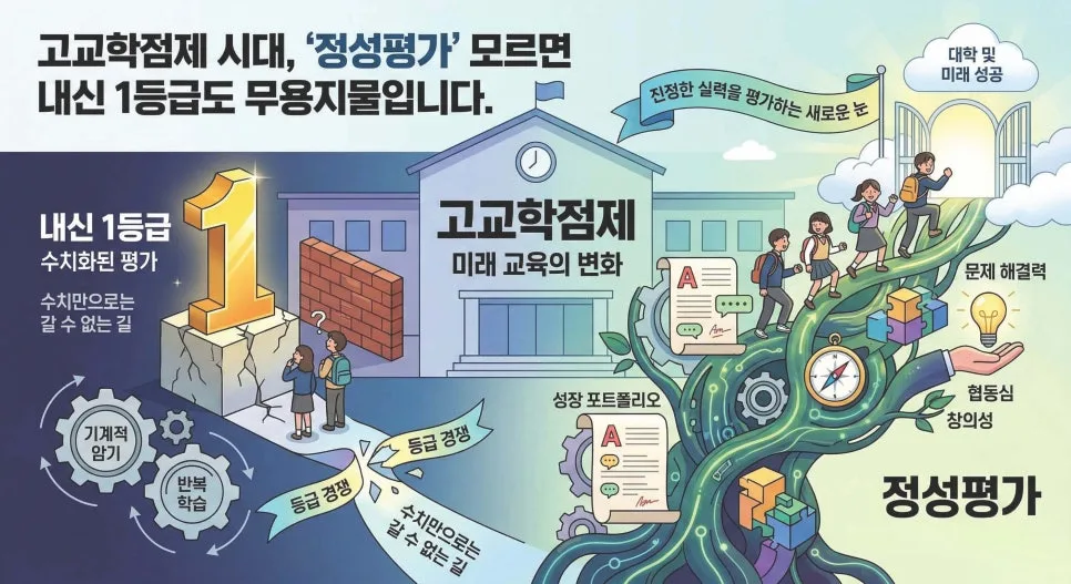 고교학점제 정성평가 완벽 대비 2026: 내신 1등급 넘어 합격 전략 — 교육·학문 — eunjung145