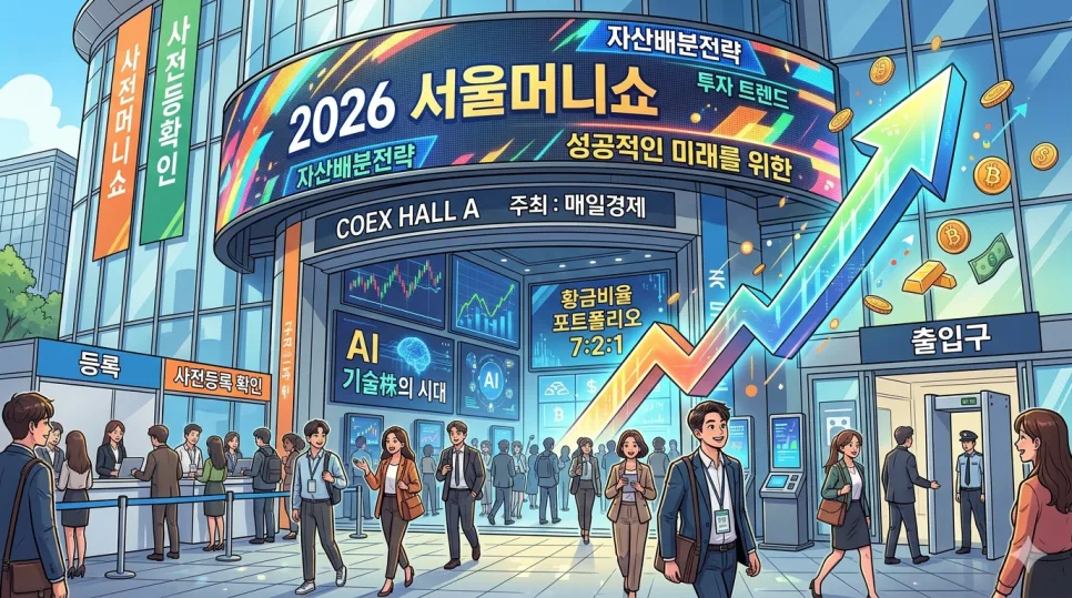 AI 시대 자산배분 2026: 서울머니쇼 7:2:1 전략 완벽 분석 2