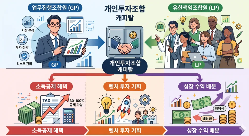 개인투자조합 설립 절차 2026: 소득공제 혜택 완벽 가이드 2